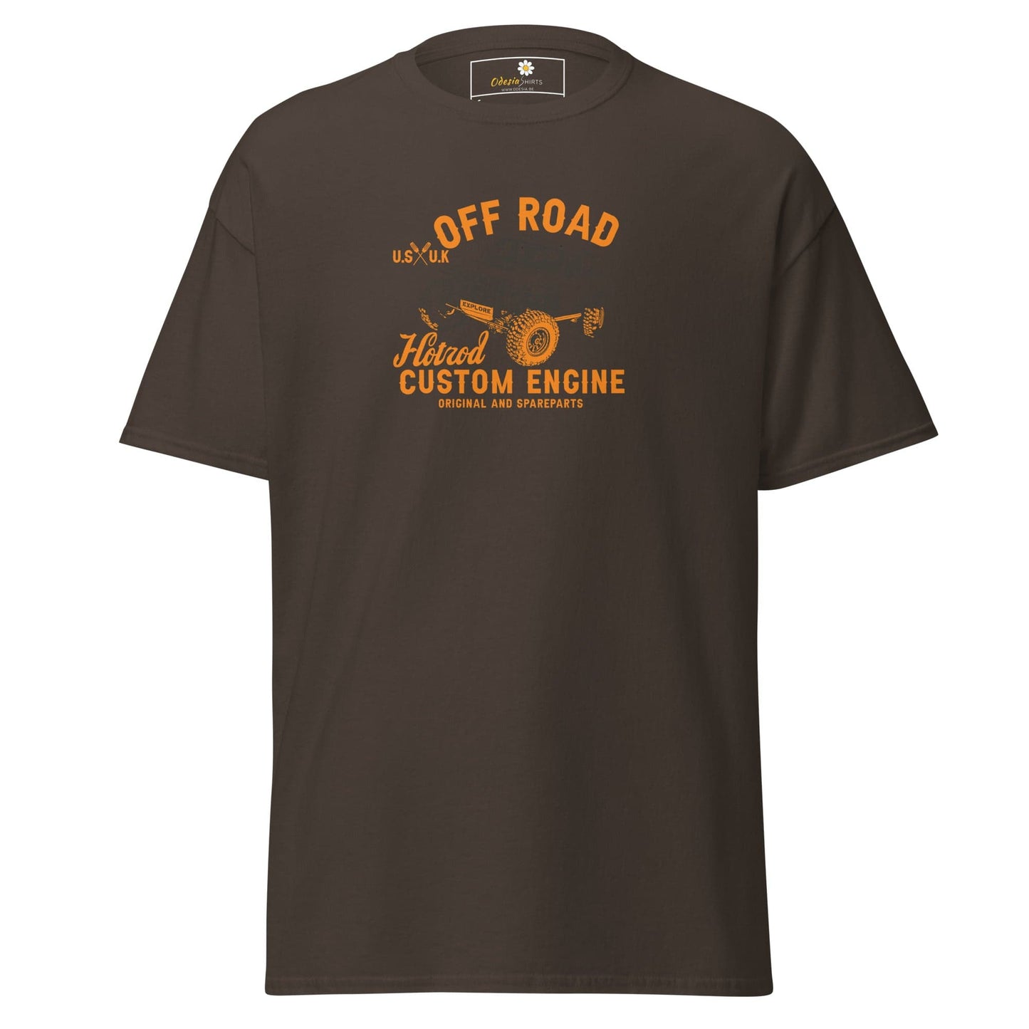 Unisex classic tee - MISC OFF ROAD - REGULAR - Dark Chocolate / S