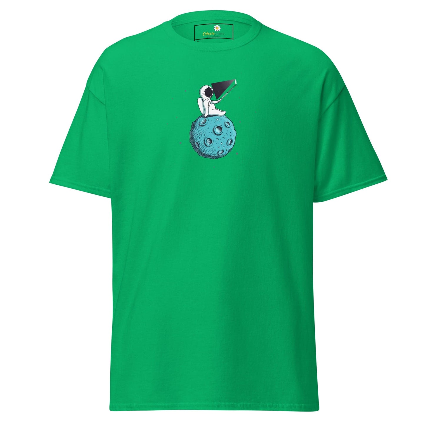 Unisex classic tee - ASTRONAUT SELFIE - REGULAR - Irish Green / S