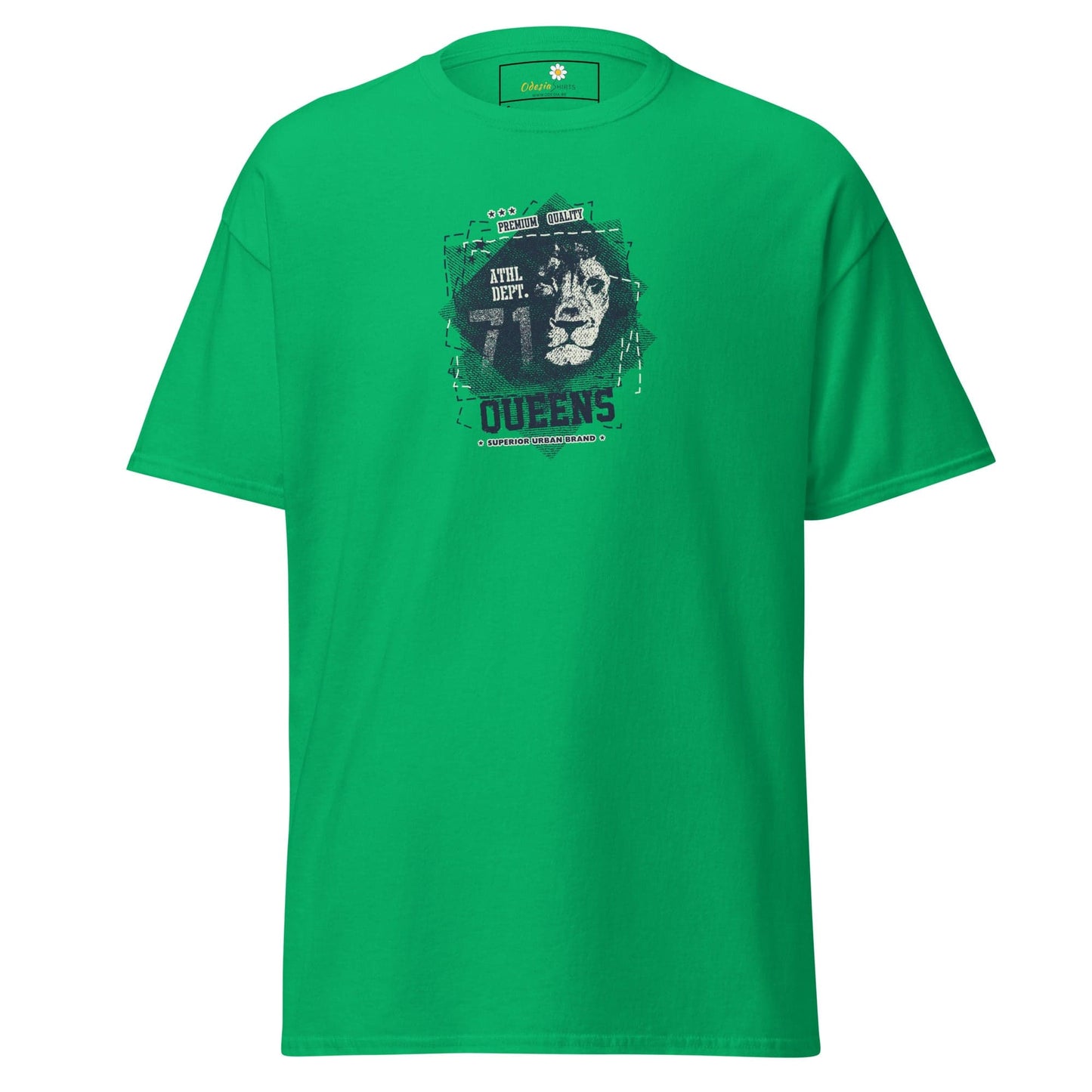 Unisex classic tee - URBAN WILD LIFE 71 QUEENS - REGULAR - Irish Green / S