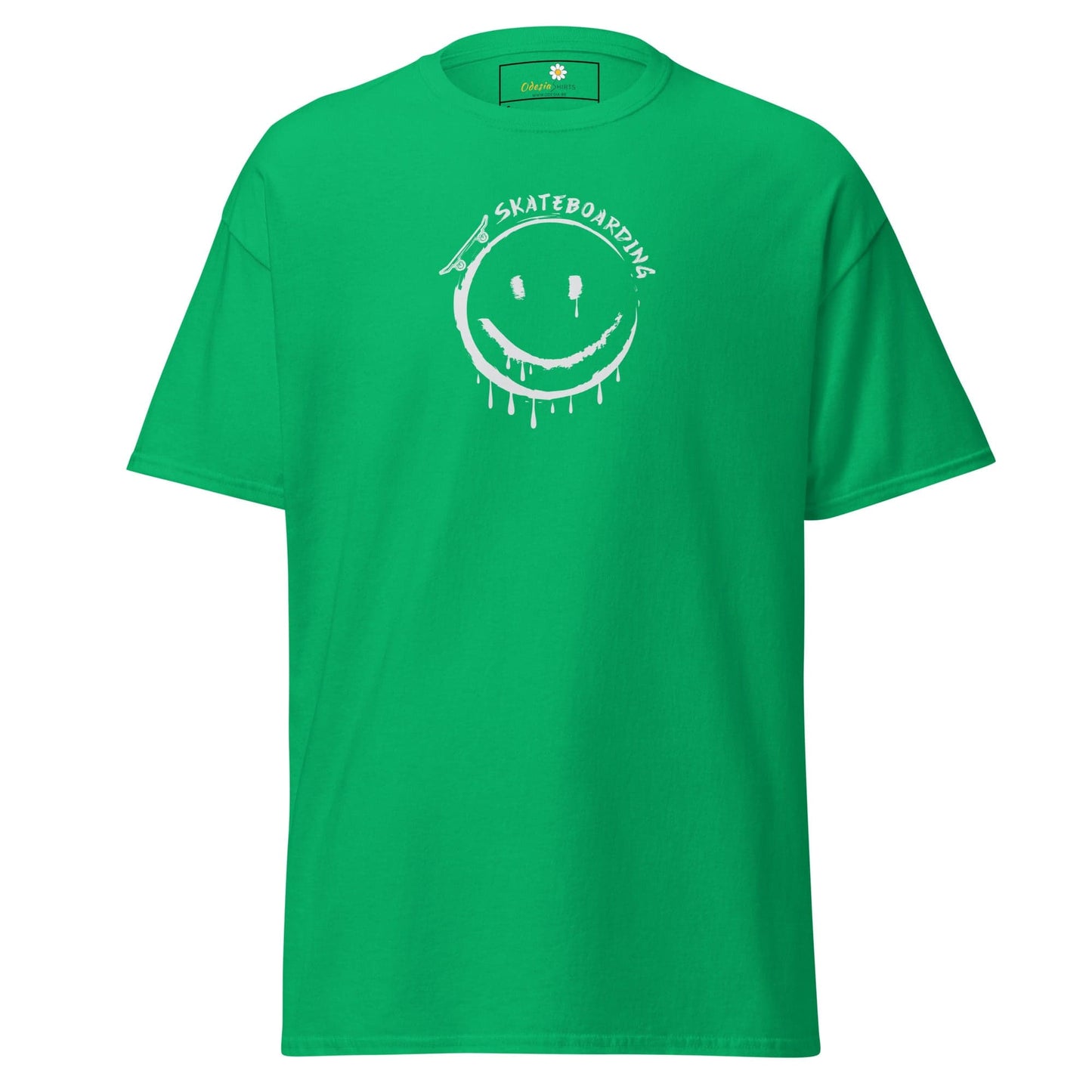 Unisex classic tee - SPORT SKATEBOARDING SMILE - REGULAR - Irish Green / S