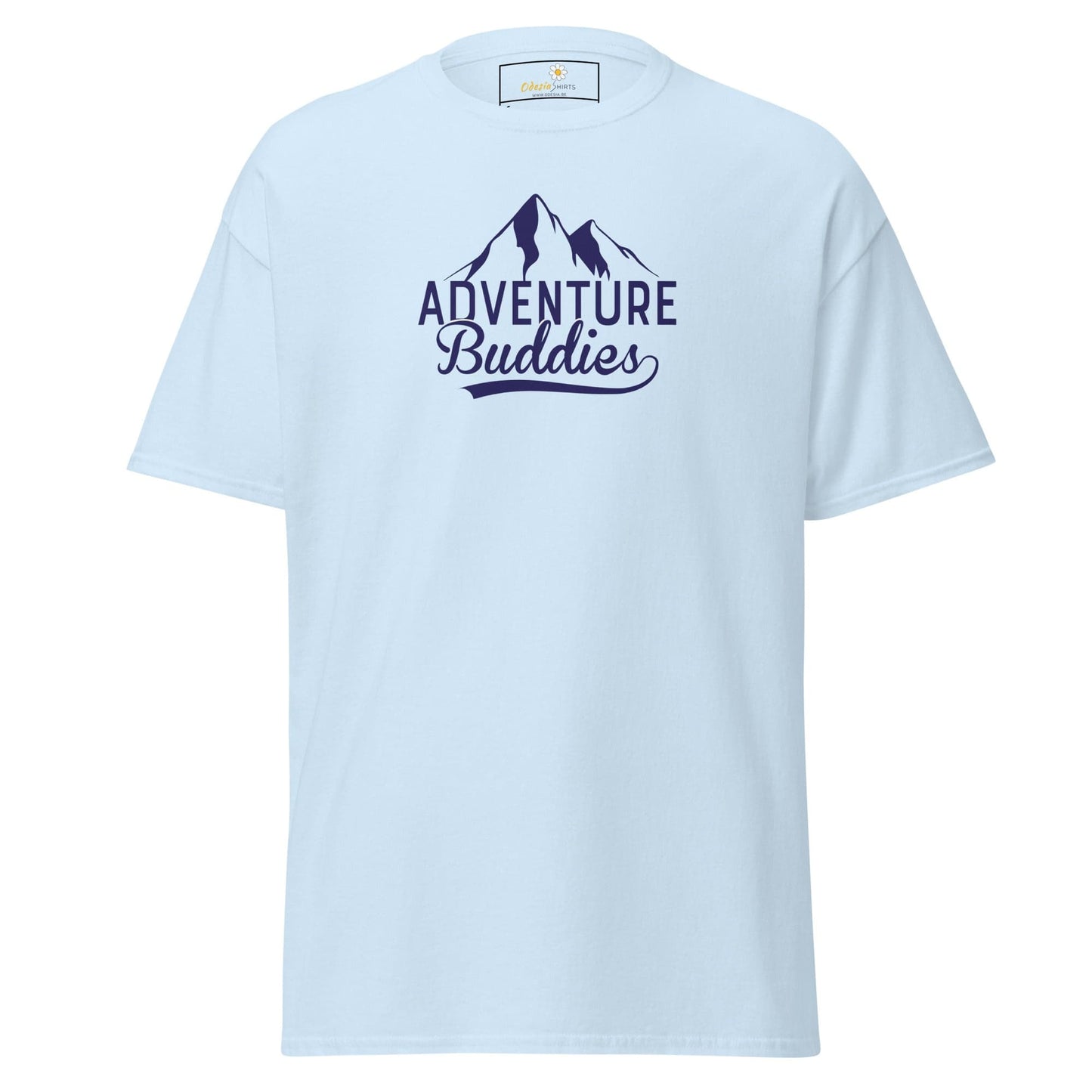 Unisex classic t-shirt - SPORT ADVENTURE BUDDIES - REGULAR - Light Blue / S