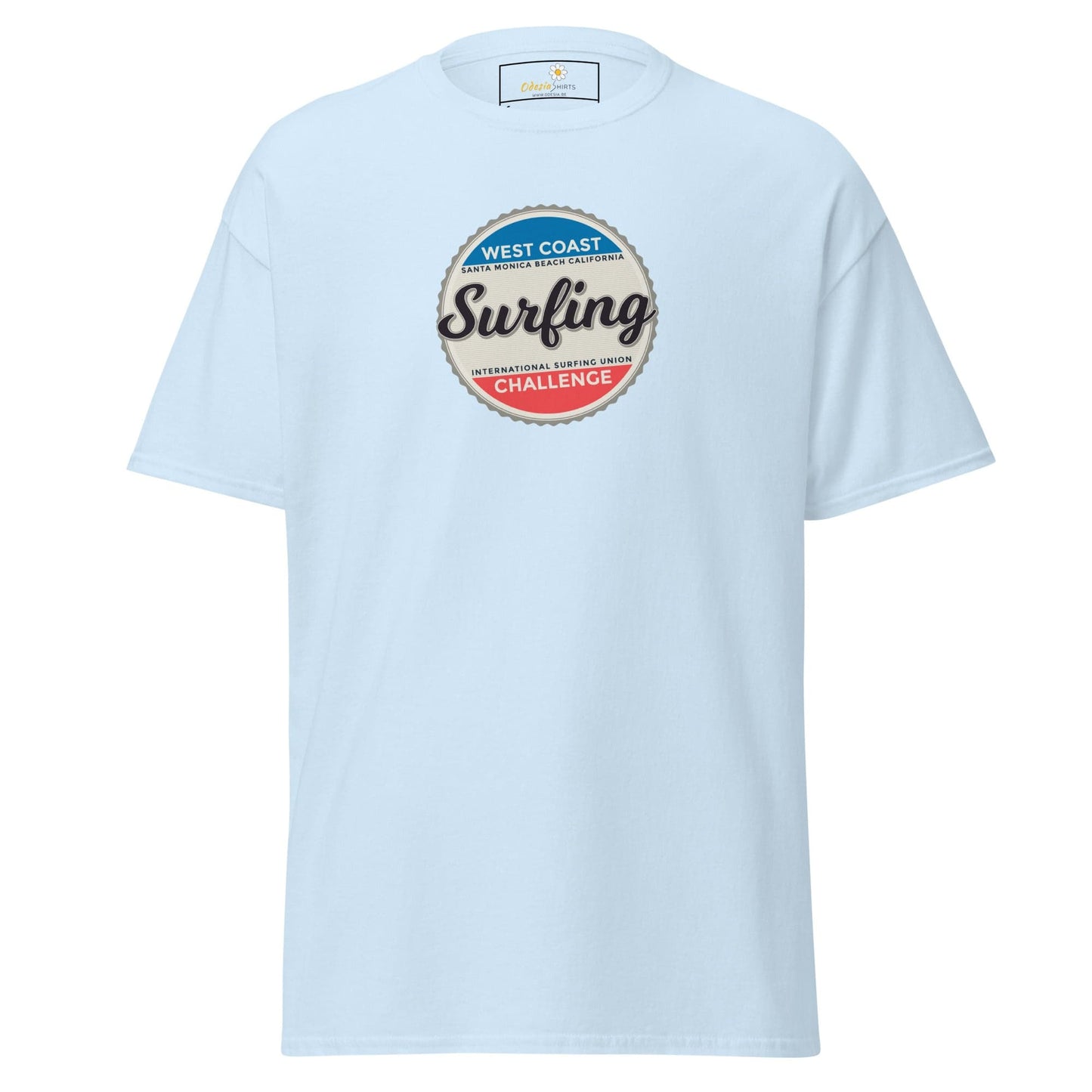 Unisex classic tee - SPORT SURFING COAST - REGULAR - Light Blue / S