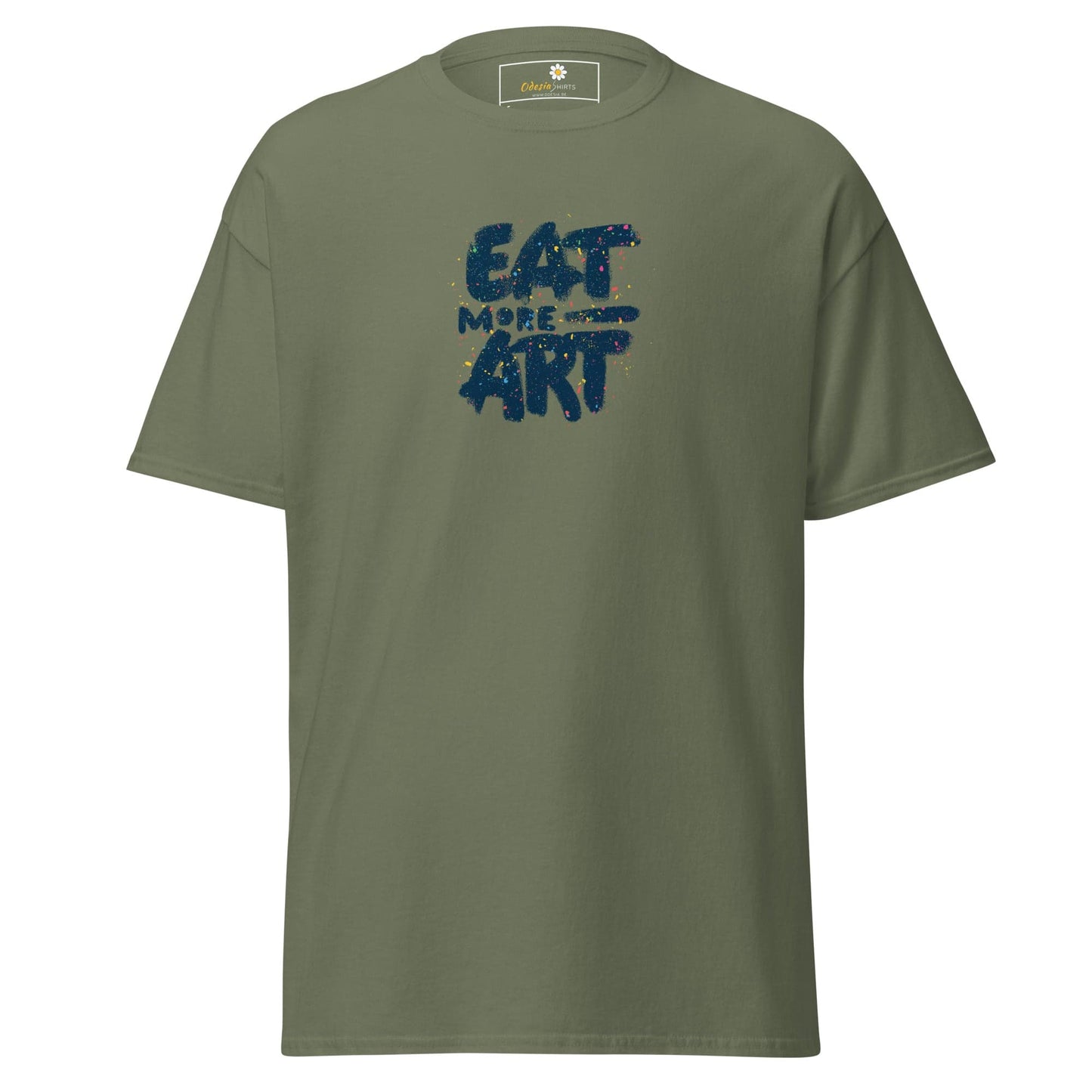 Unisex classic tee - MISC EAT MORE ART - REGULAR - Military Green / S