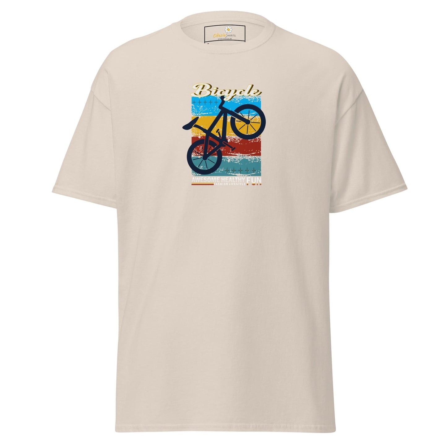 Unisex classic tee - SPORT BICYCLE FUN - REGULAR - Natural / S