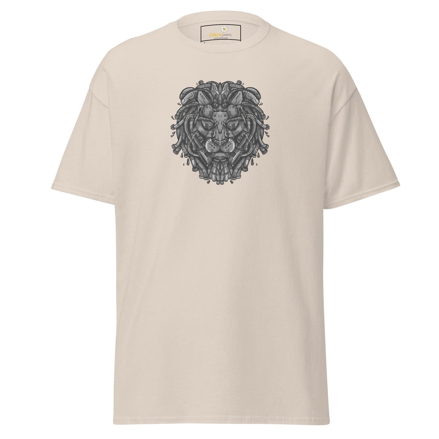 Unisex classic t-shirt - ABSTRACT LION HEAD - REGULAR - Natural / S