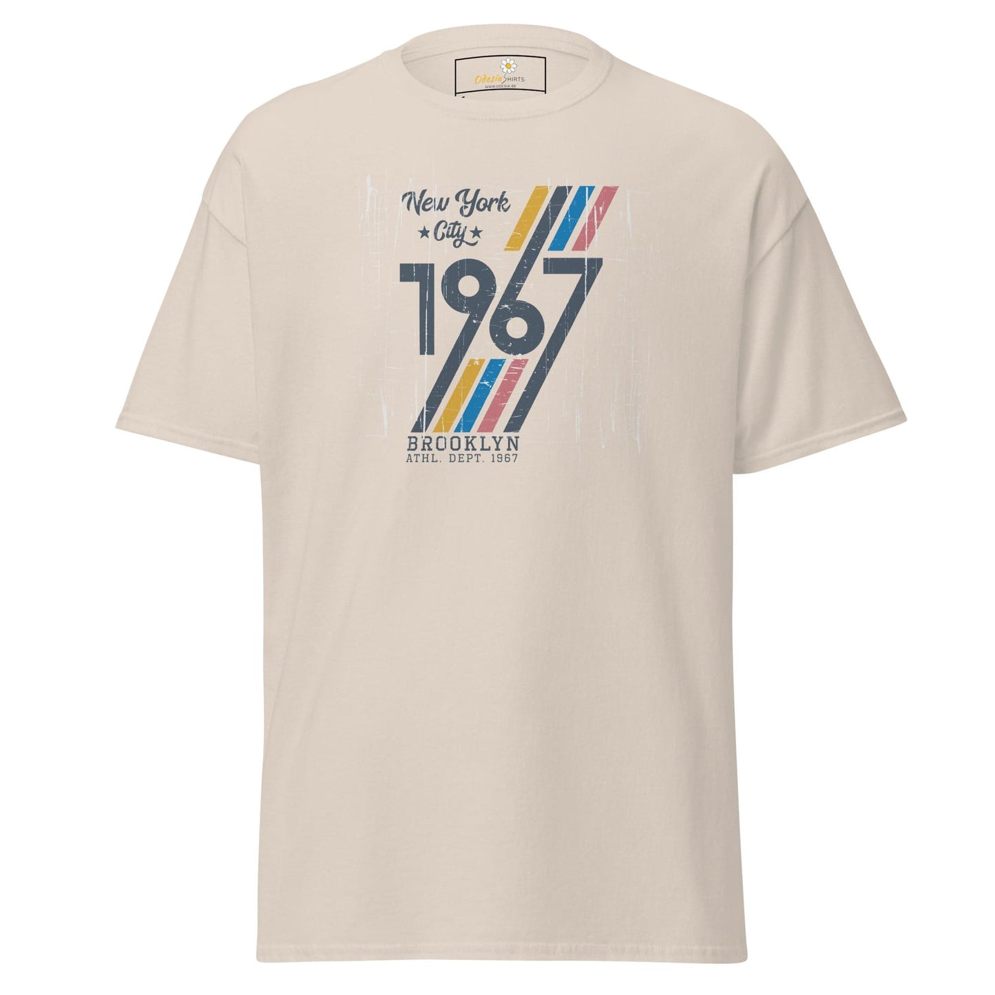 Unisex classic t-shirt - URBAN 1967 NY CITY - REGULAR - Natural / S