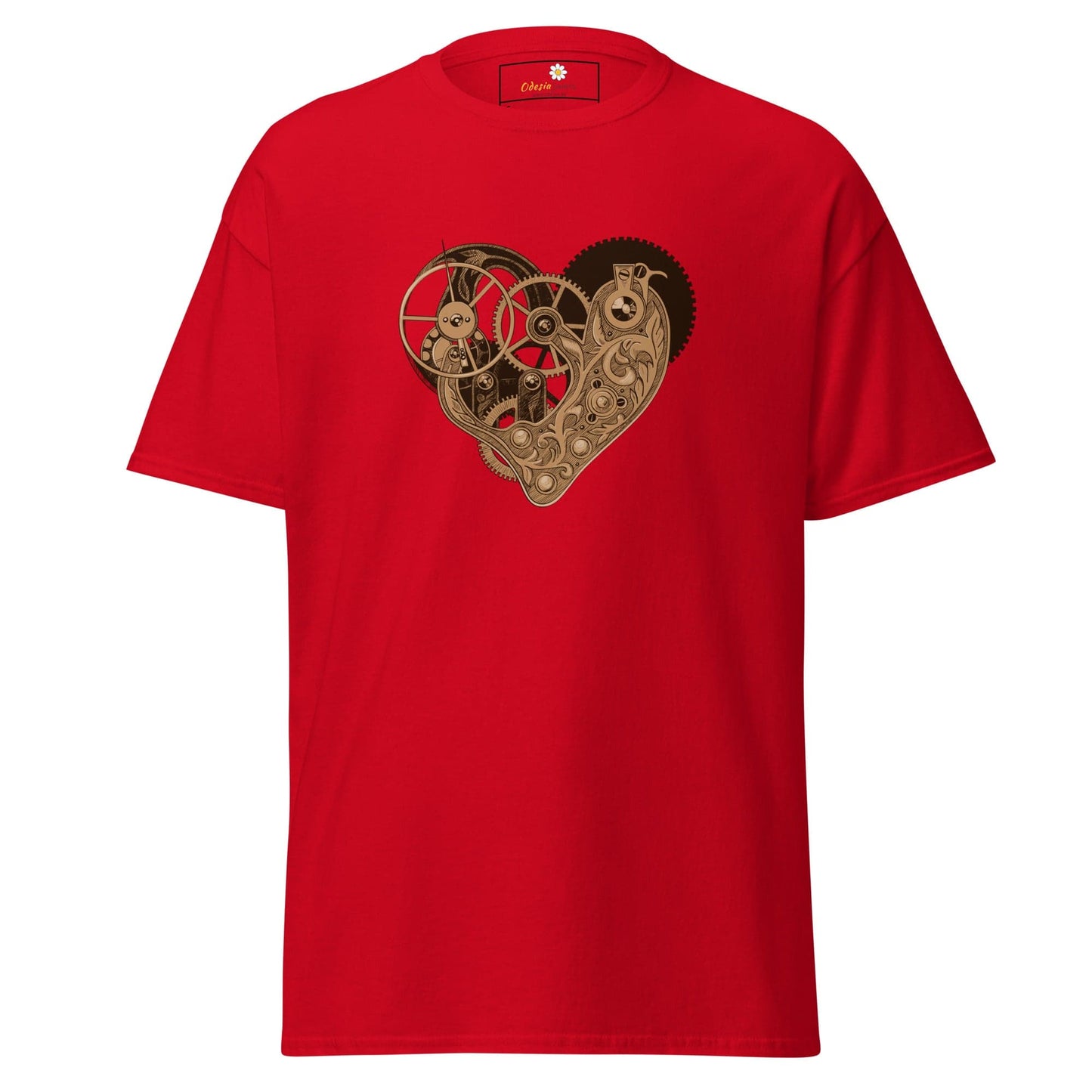 Unisex classic tee - ABSTRACT HEART - REGULAR - Red / S