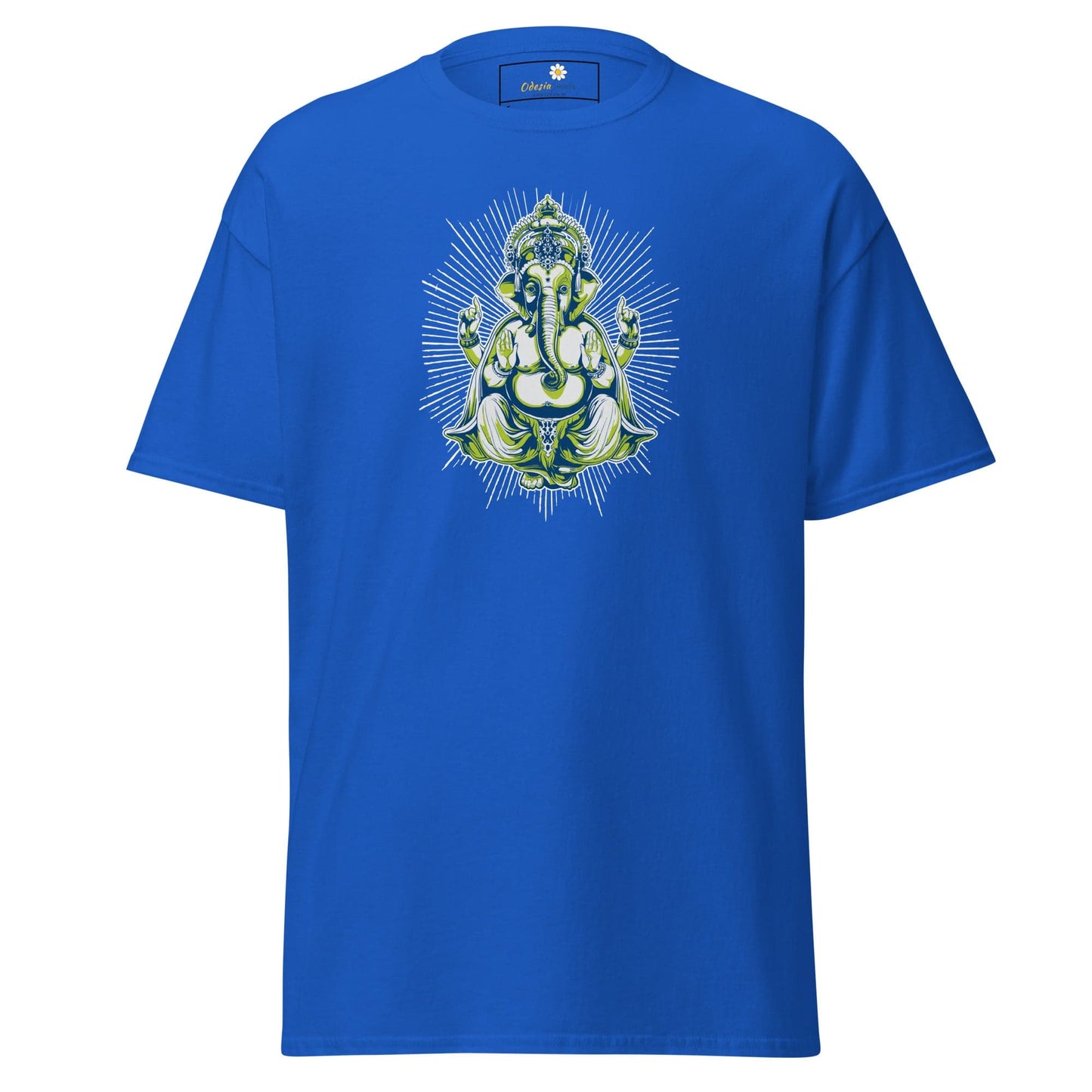 Unisex classic tee - SPIRITUAL GANESH - REGULAR - Royal / S