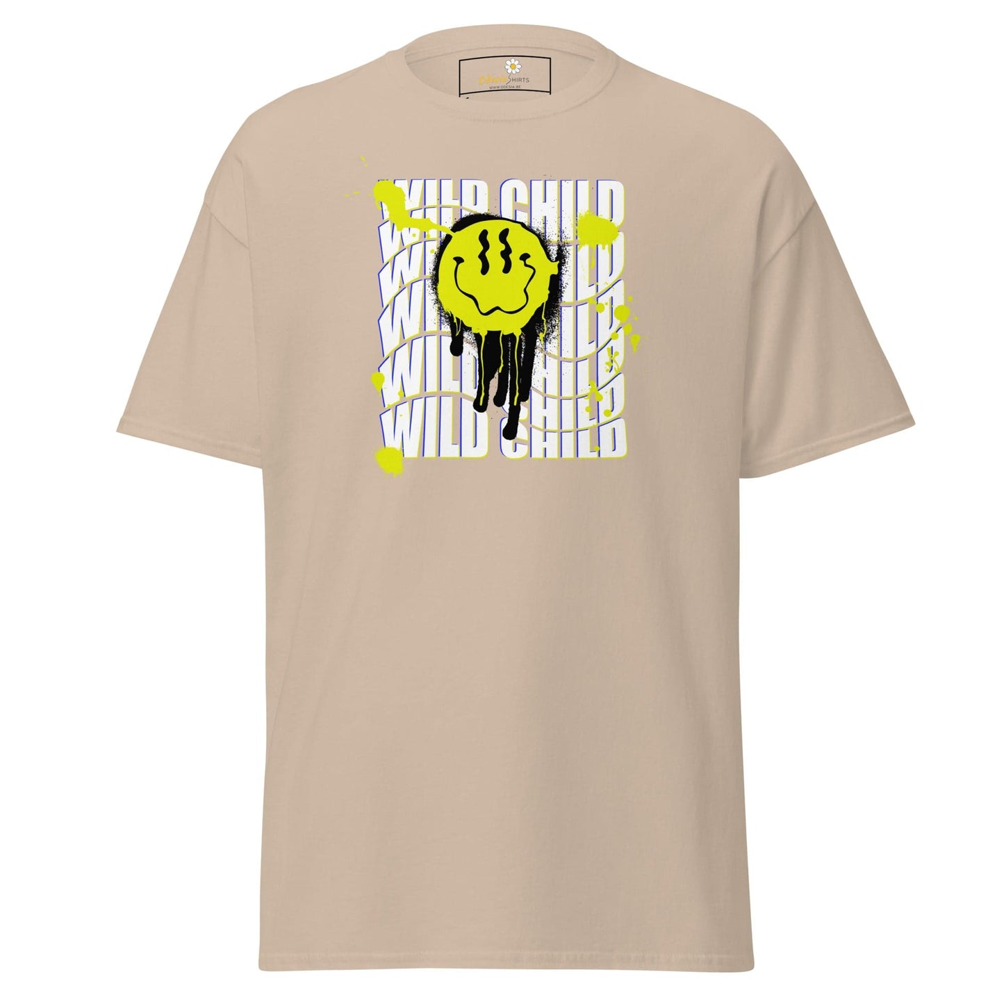 Unisex classic tee - MISC WILD CHILD SMILE - REGULAR - Sand / S