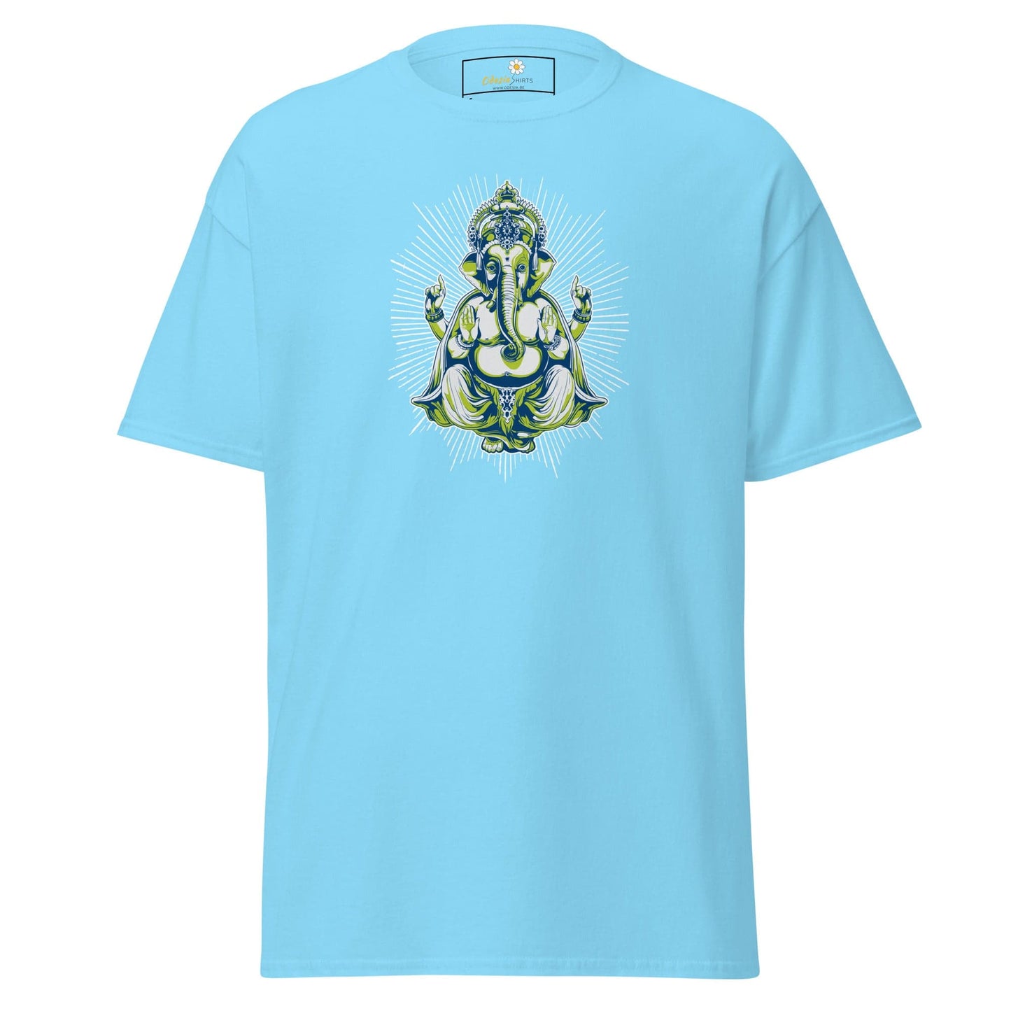 Unisex classic tee - SPIRITUAL GANESH - REGULAR - Sky / S