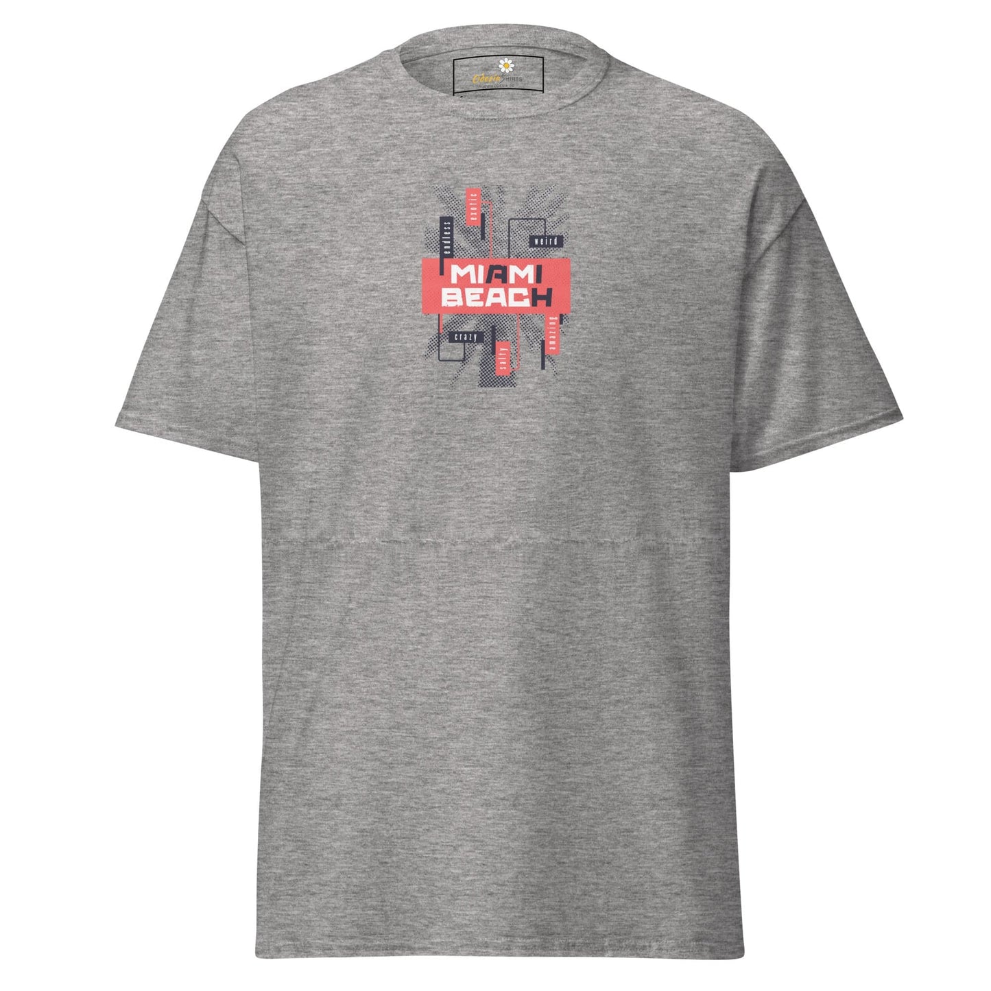 Unisex classic tee - COUNTRY SUMMER MIAMI BEACH - REGULAR - Sport Grey / S