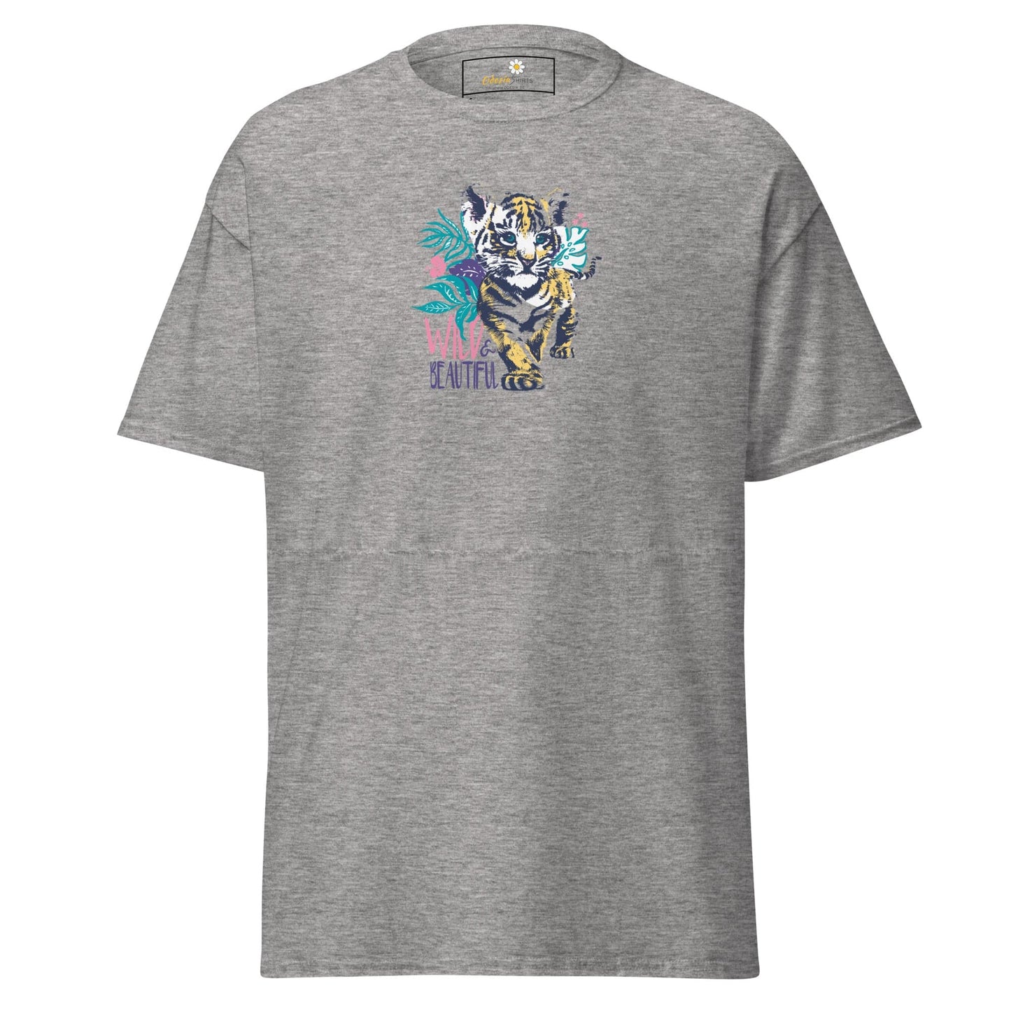 Unisex classic tee - WILD LIFE AND BEAUTIFUL - REGULAR - Sport Grey / S
