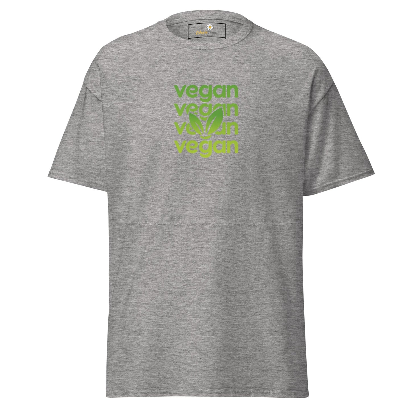 Unisex classic tee - GREEN VEGAN - REGULAR - Sport Grey / S