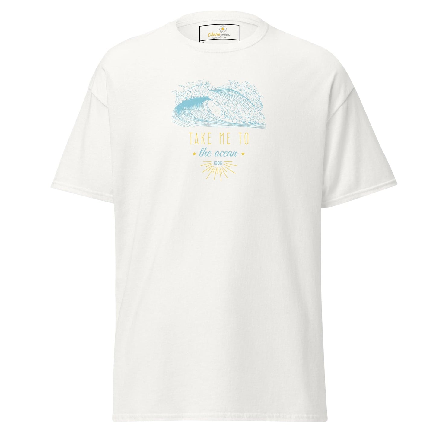 Unisex classic t-shirt - SEALIFE TAKE ME TO THE OCEAN - REGULAR - White / S