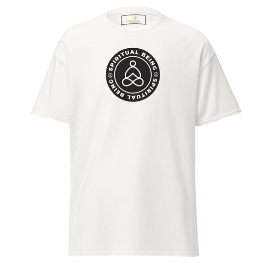Unisex classic tee - SPIRITUAL BEING - REGULAR - White / S
