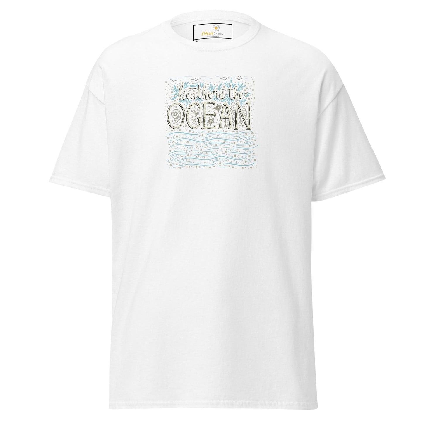 Unisex classic tee - NATURE OCEAN - REGULAR - White / S