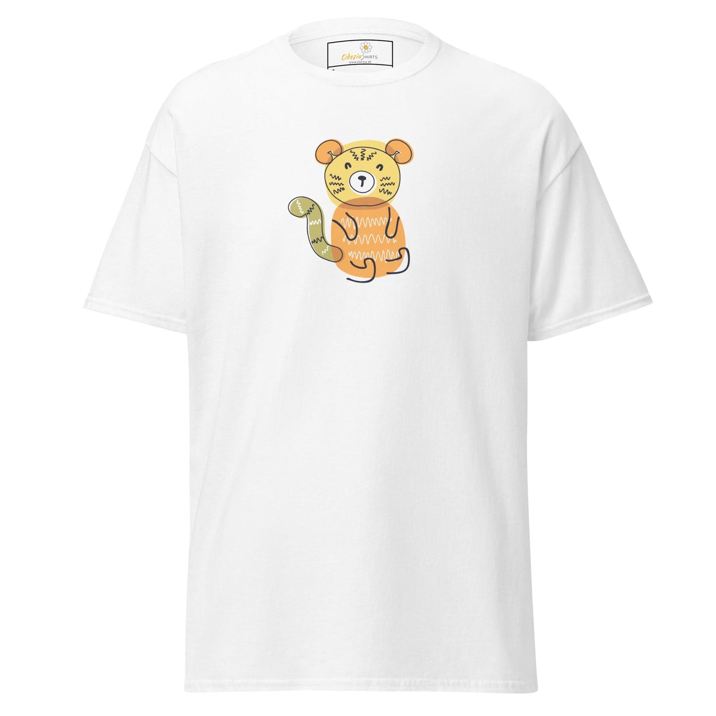 Unisex classic tee - ANIMALS FRIENDLY BEAR - REGULAR - White / S
