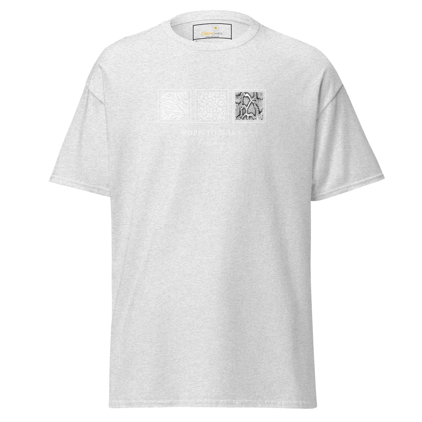 Unisex classic t-shirt - MISC BORN TO MAKE HISTORY - Ash / S
