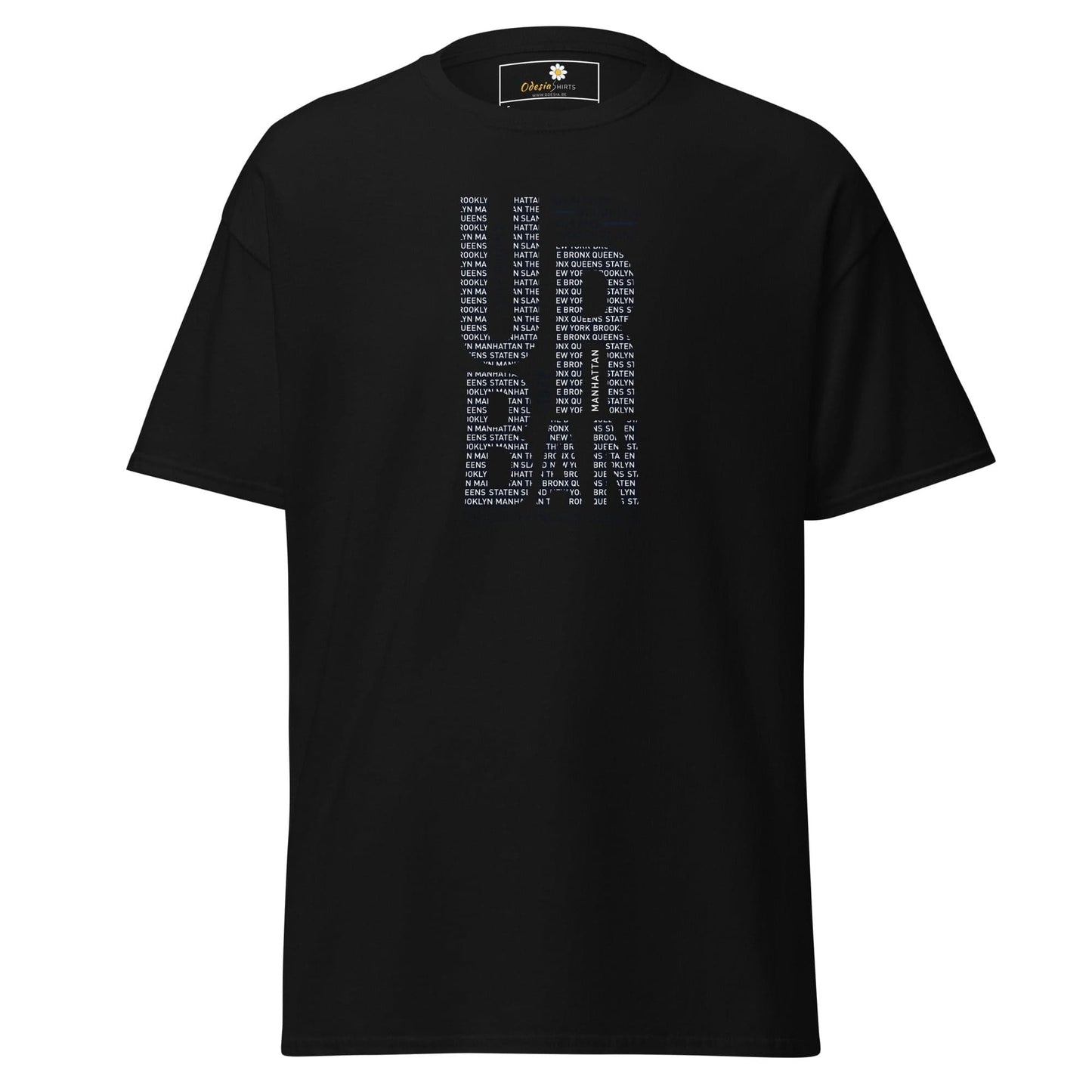 Unisex classic t-shirt - URBAN DESIGN - REGULAR - Black / S