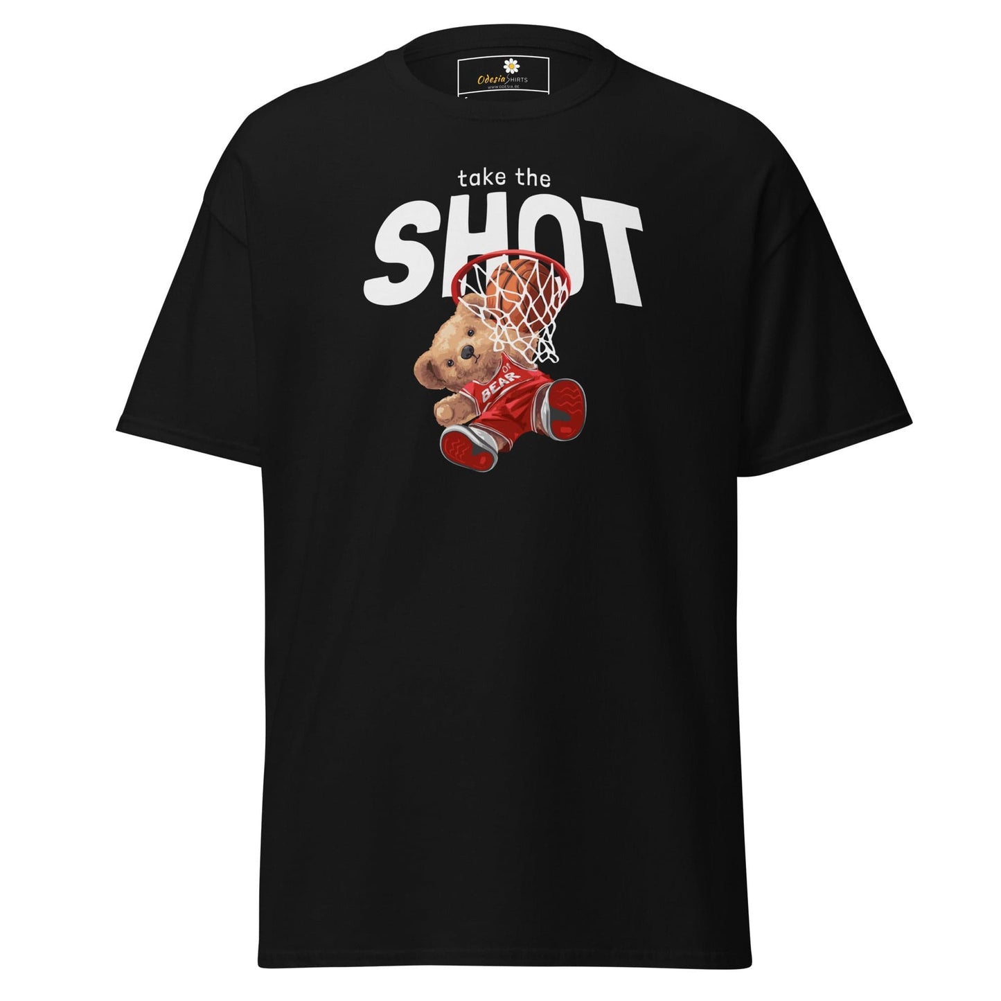 Unisex classic t-shirt - FUN TAKE THE SHOT - REGULAR - Black / S