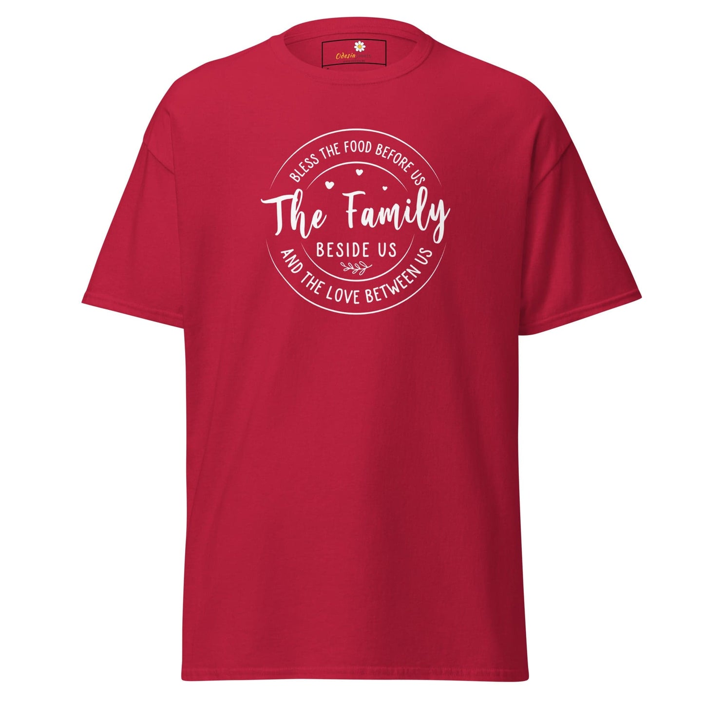 Unisex classic t-shirt - SPIRITUAL BLESS THE FAMILY - REGULAR - Cardinal / S