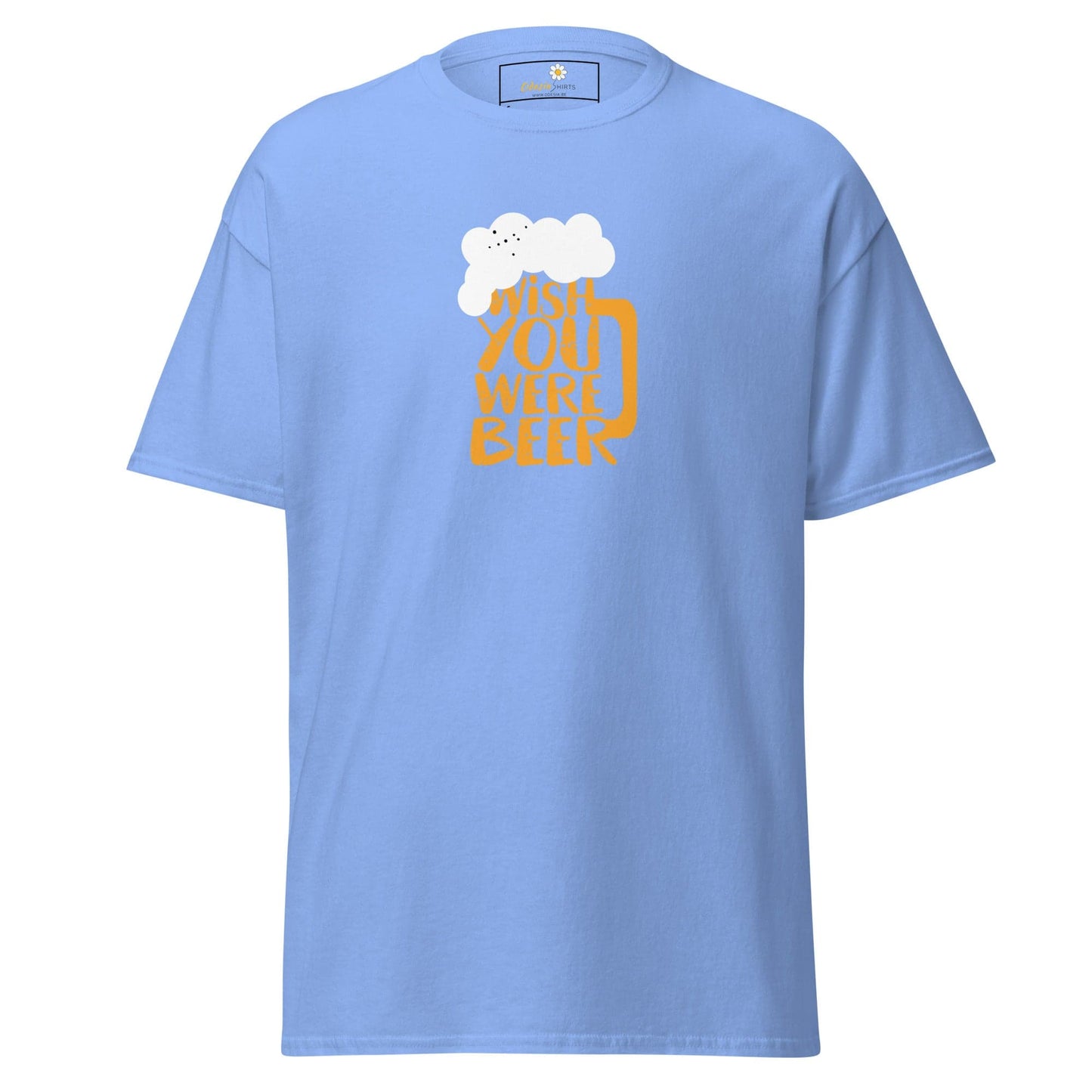 Unisex classic t-shirt - FUN WISH YOU WERE BEER - REGULAR - Carolina Blue / S