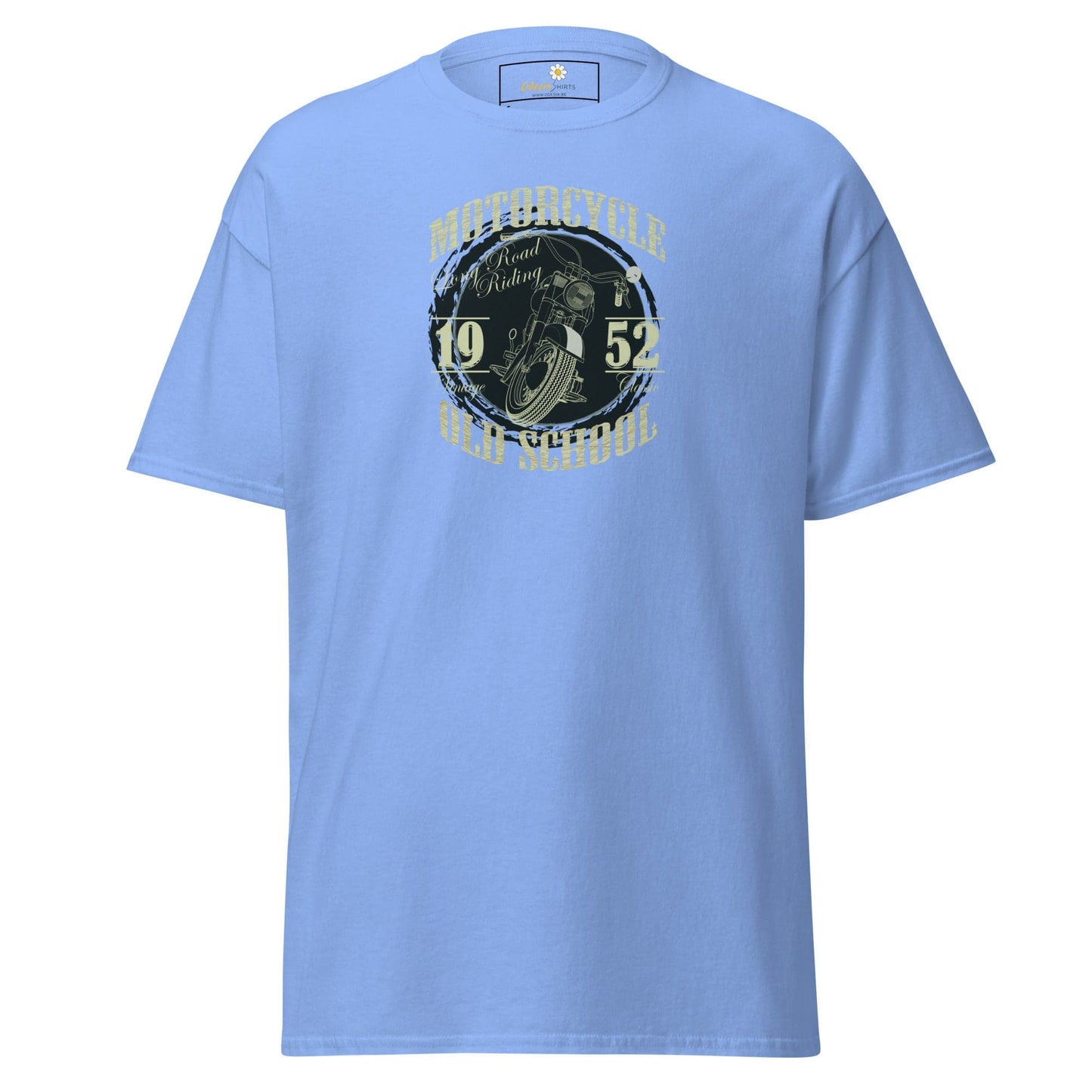Unisex classic t-shirt - MISC MOTORCYCLE 1952 - REGULAR - Carolina Blue / S