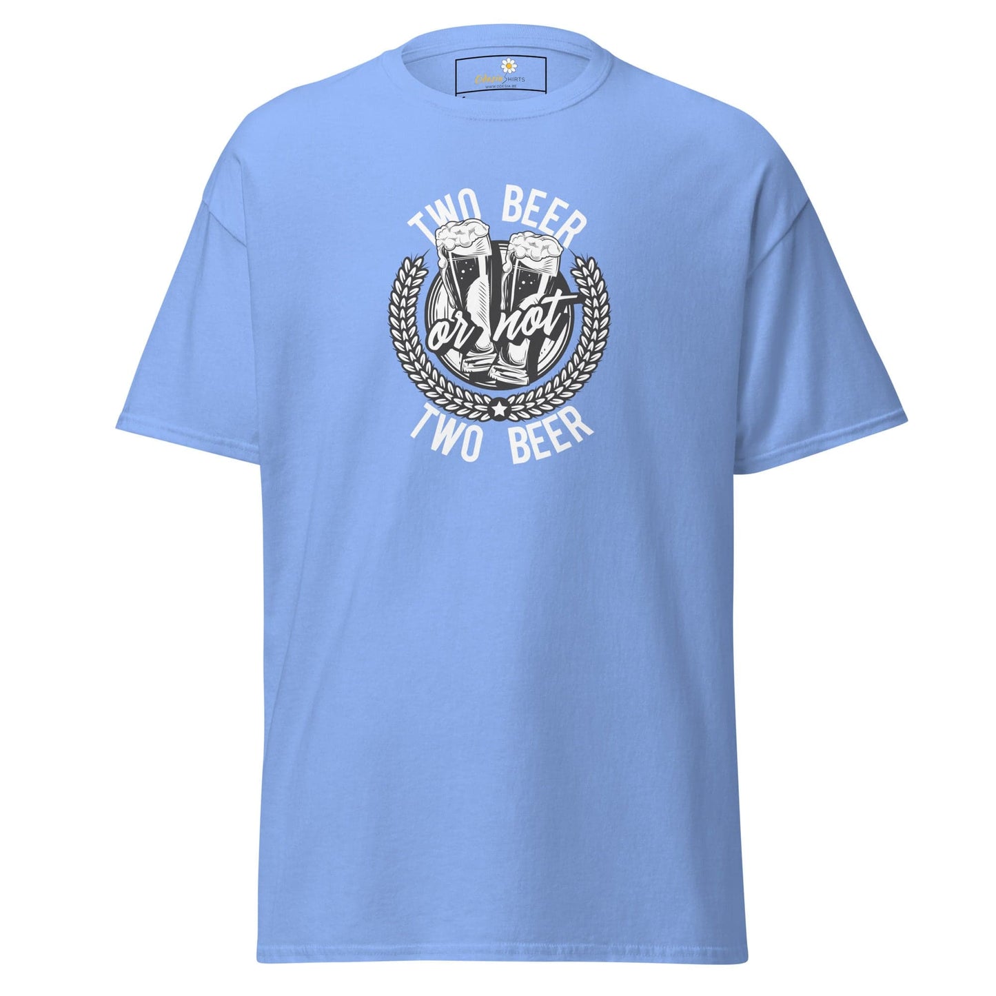 Unisex classic t-shirt - FUN TWO BEER OR NOT - REGULAR - Carolina Blue / S