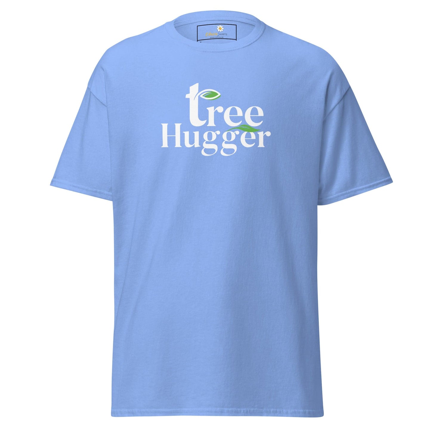 Unisex classic t-shirt - ECOLOGY TREE HUGGER - REGULAR - Carolina Blue / S