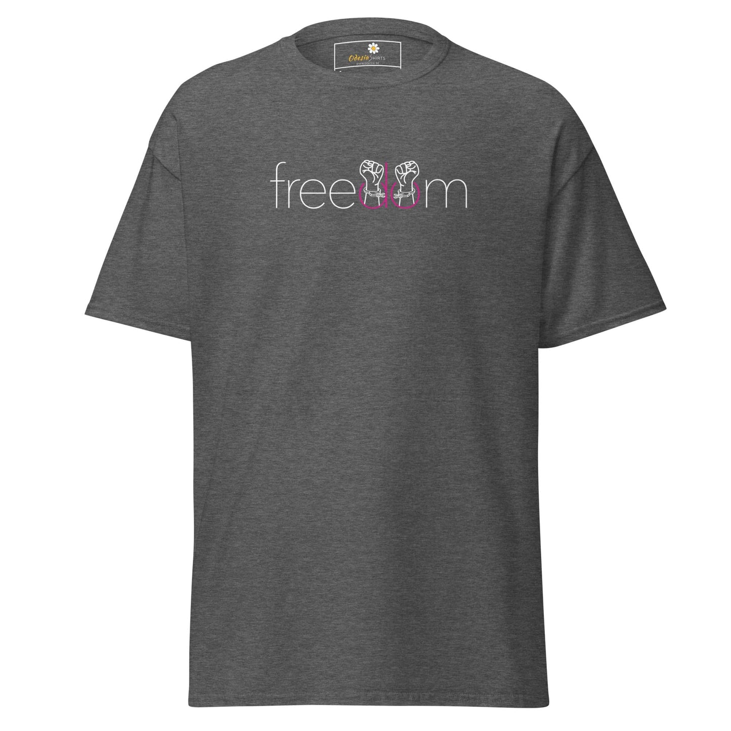 Unisex classic t-shirt - MISC FREEDOM - REGULAR - Dark Heather / S