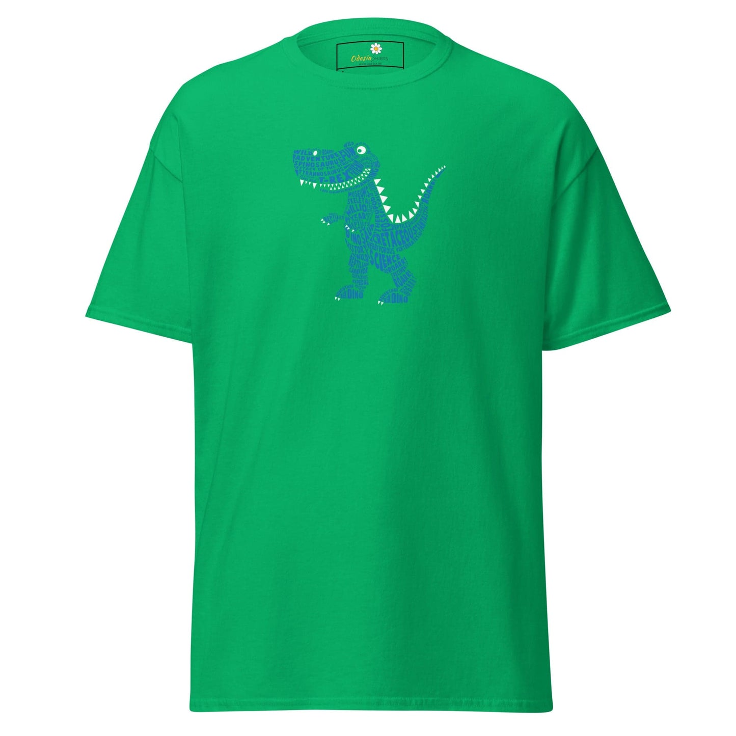 Unisex classic t-shirt - FUN LITTLE DINO - REGULAR - Irish Green / S