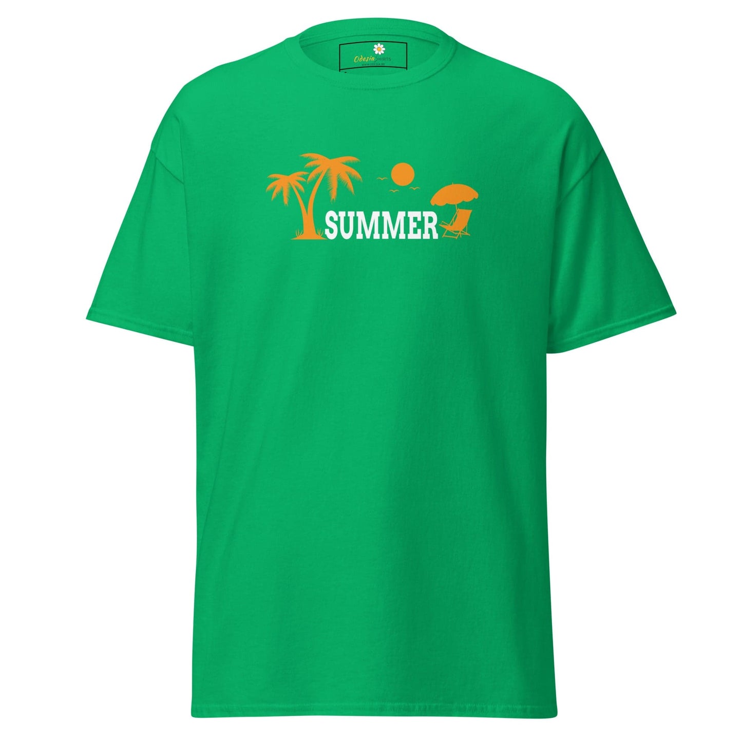 Unisex classic t-shirt - SUMMER TREES YEAH - REGULAR - Irish Green / S