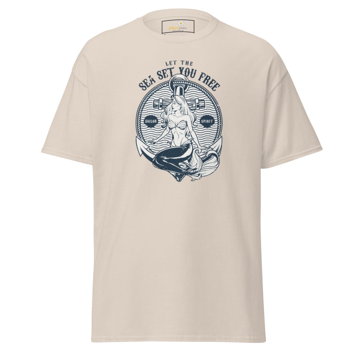 Unisex classic t-shirt - MYSTIC MERMAID SEA SET YOU FREE - REGULAR - Natural / S