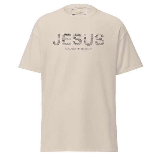 Unisex classic t-shirt - SPIRITUAL JESUS SAVES DAY - REGULAR - Natural / S