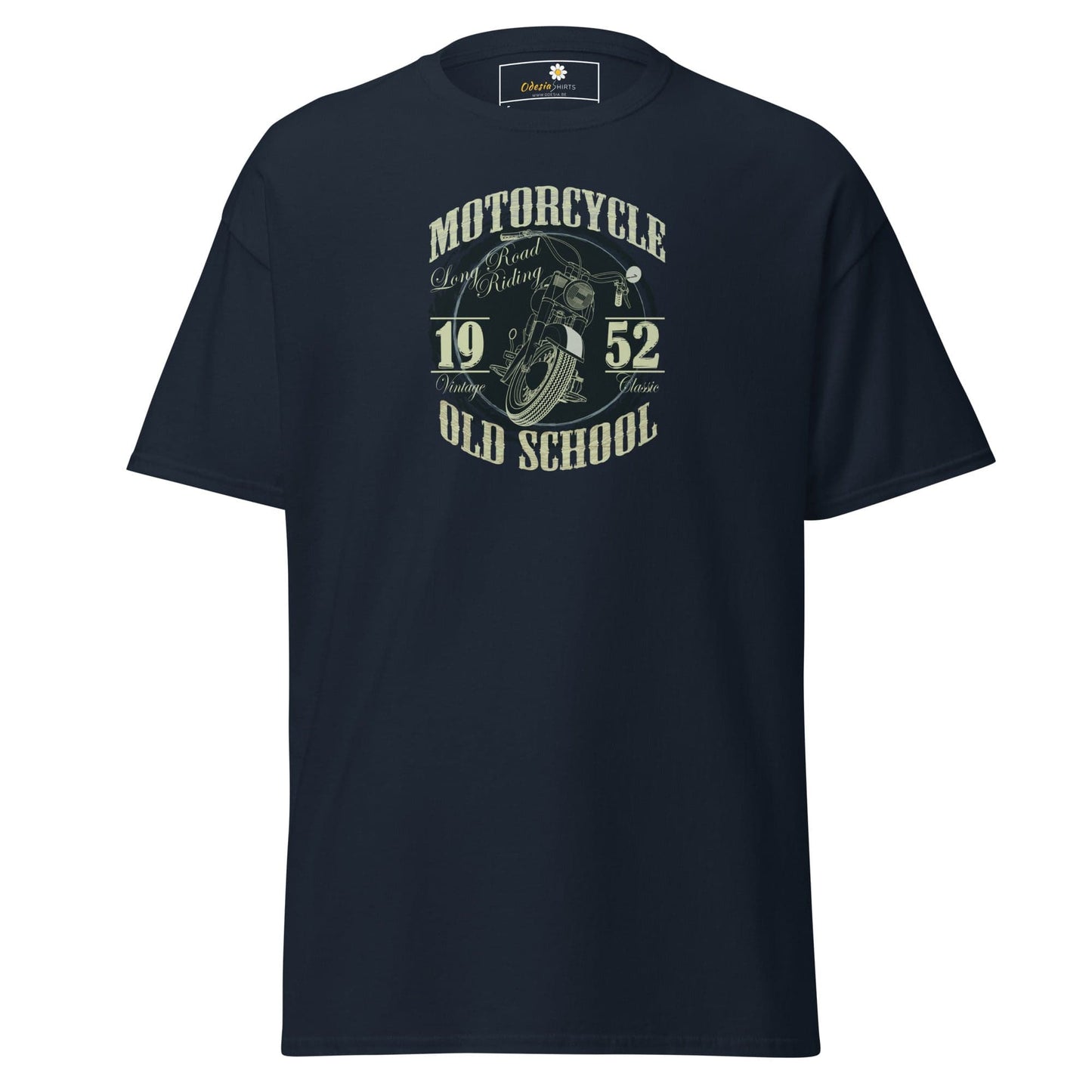 Unisex classic t-shirt - MISC MOTORCYCLE 1952 - REGULAR - Navy / S