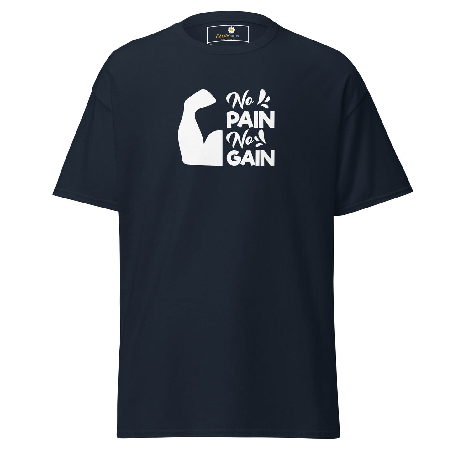 Unisex classic t-shirt - SPORT BIG MUSCLES - REGULAR - Navy / S