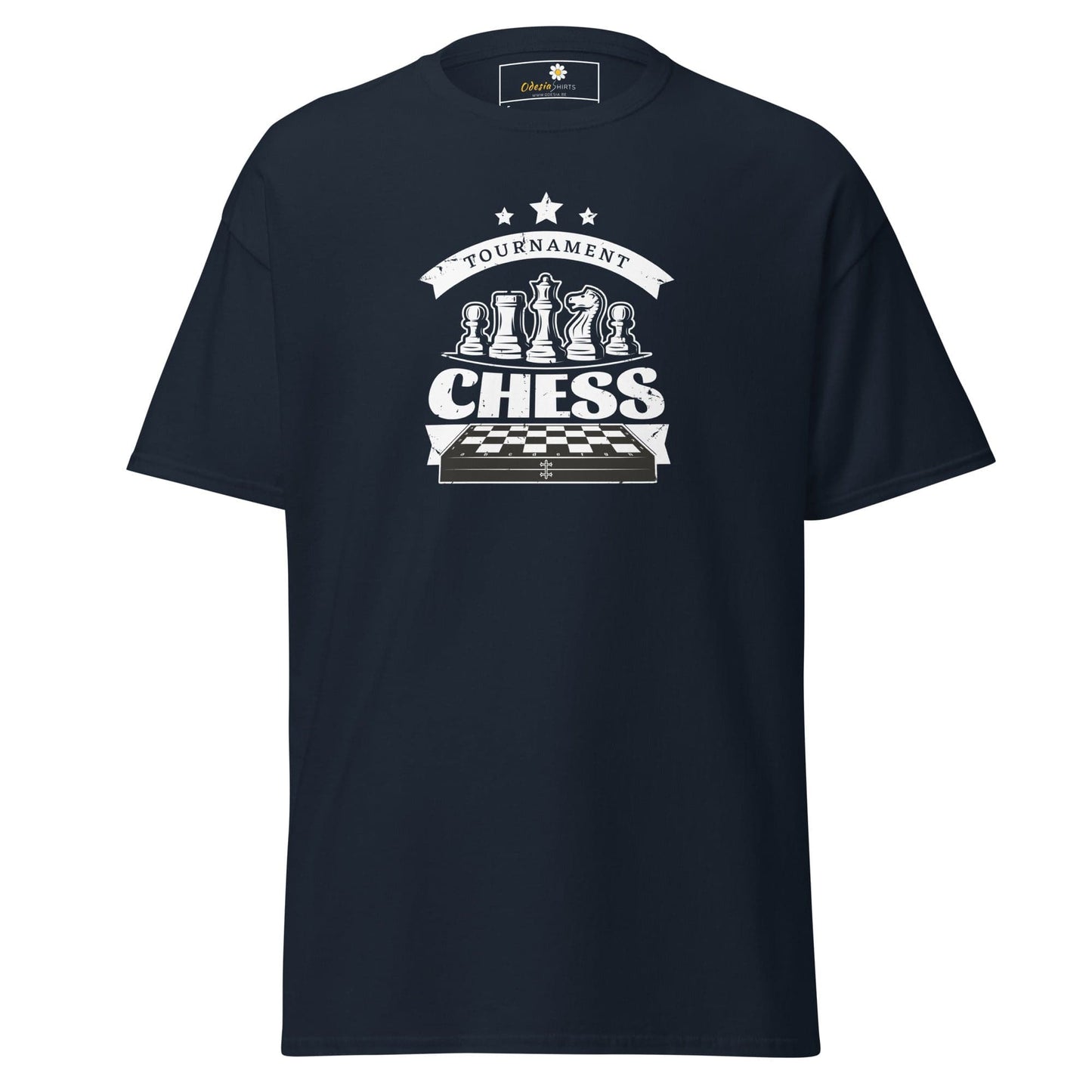 Unisex classic t-shirt - GAMERS CHESS PLAY - REGULAR - Navy / S