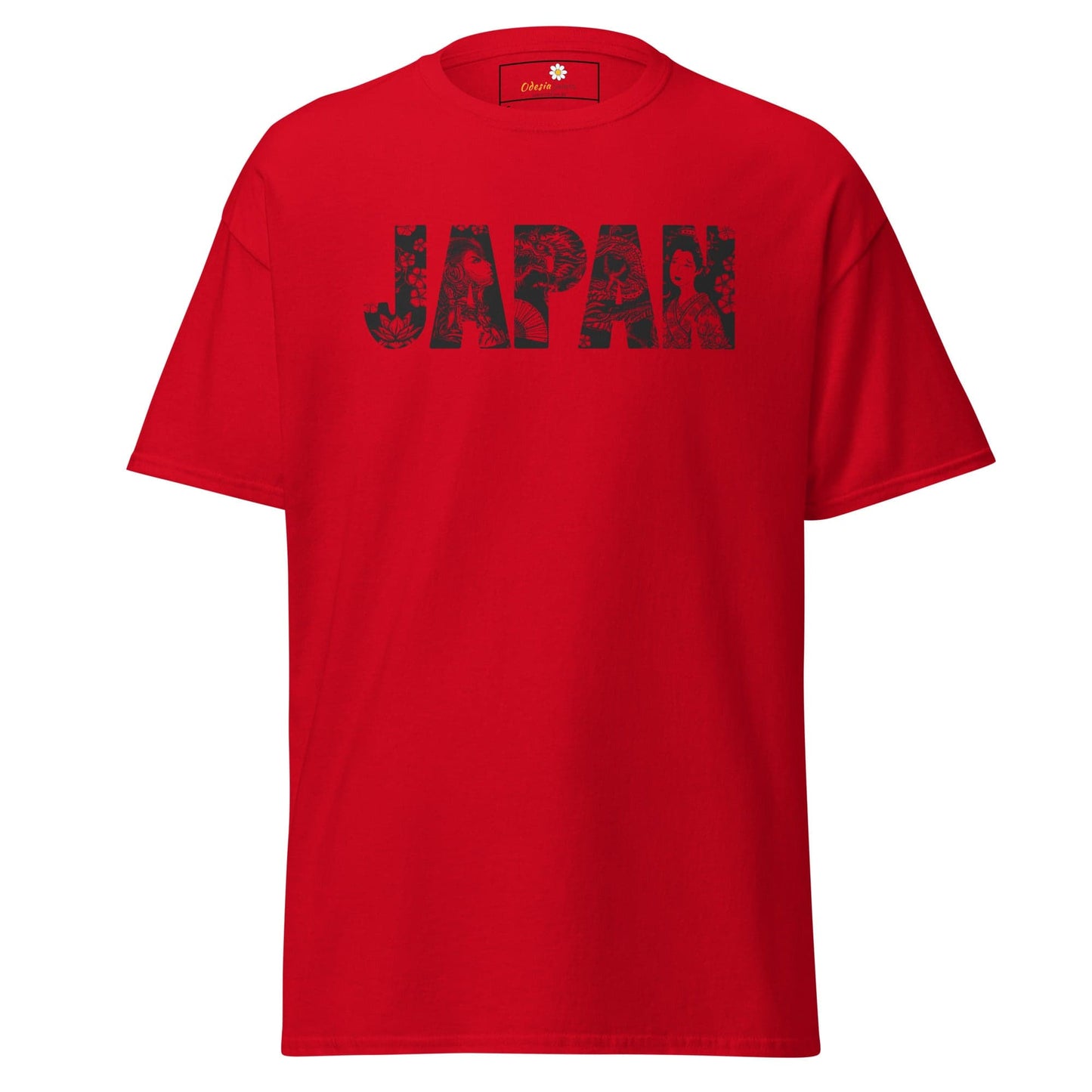 Unisex classic t-shirt - COUNTRY JAPAN - REGULAR - Red / S
