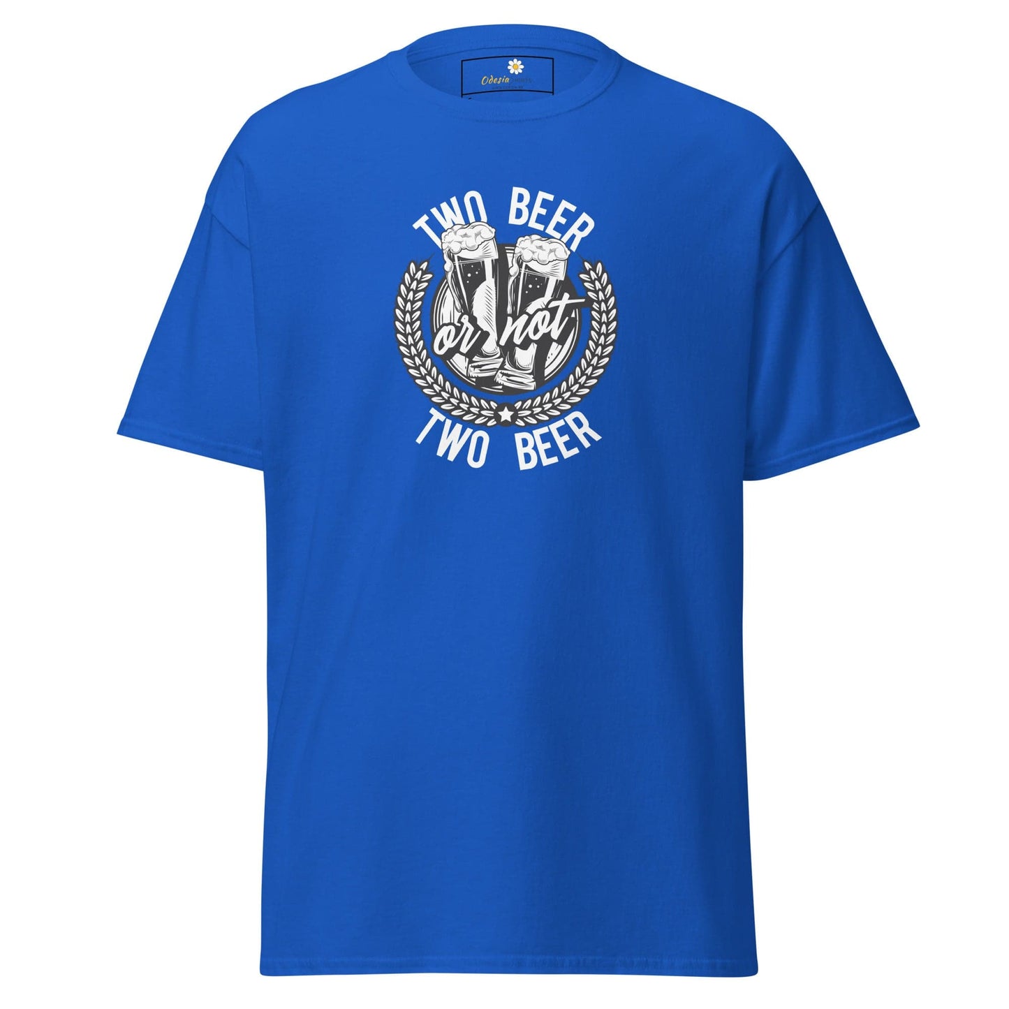 Unisex classic t-shirt - FUN TWO BEER OR NOT - REGULAR - Royal / S