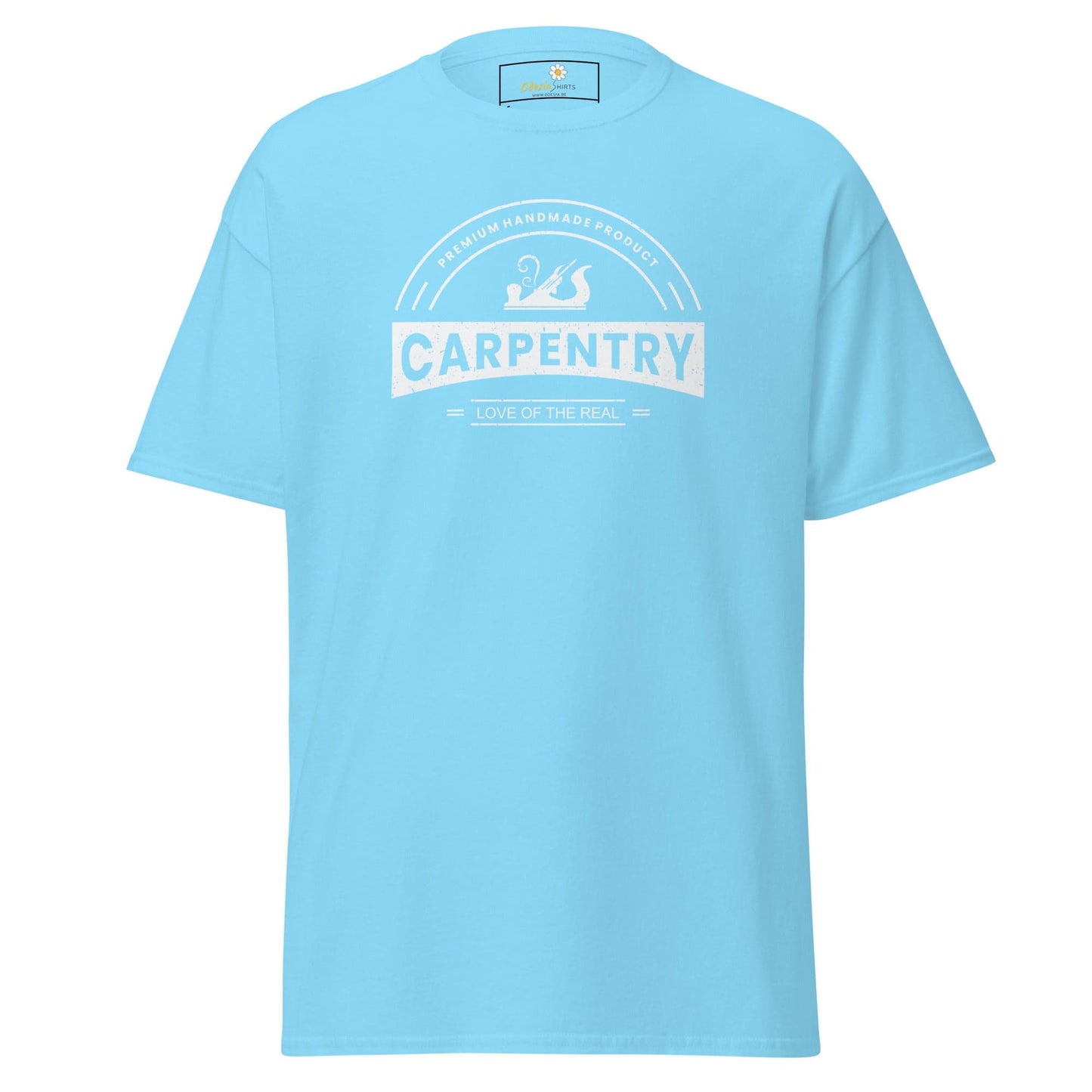 Unisex classic t-shirt - SKILLS CARPENTRY DREAM - REGULAR - Sky / S