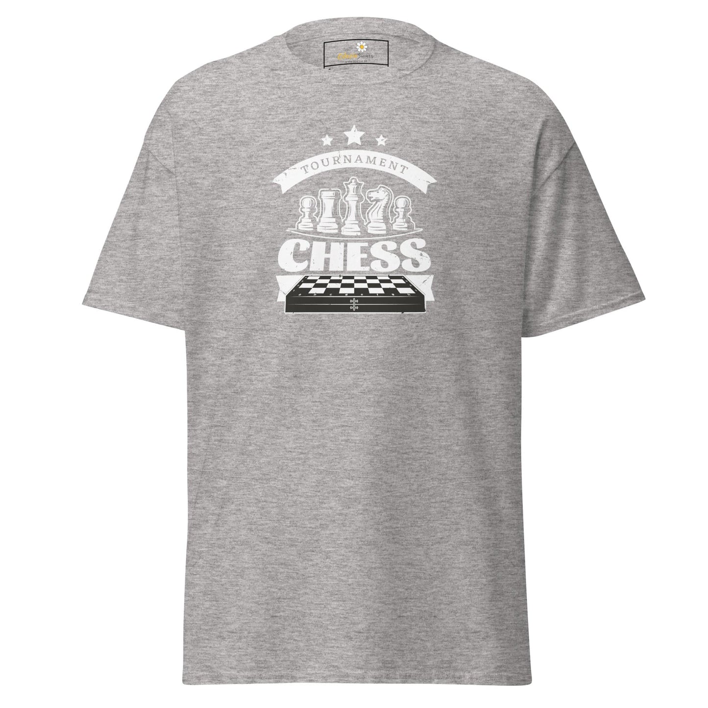 Unisex classic t-shirt - GAMERS CHESS PLAY - REGULAR - Sport Grey / S