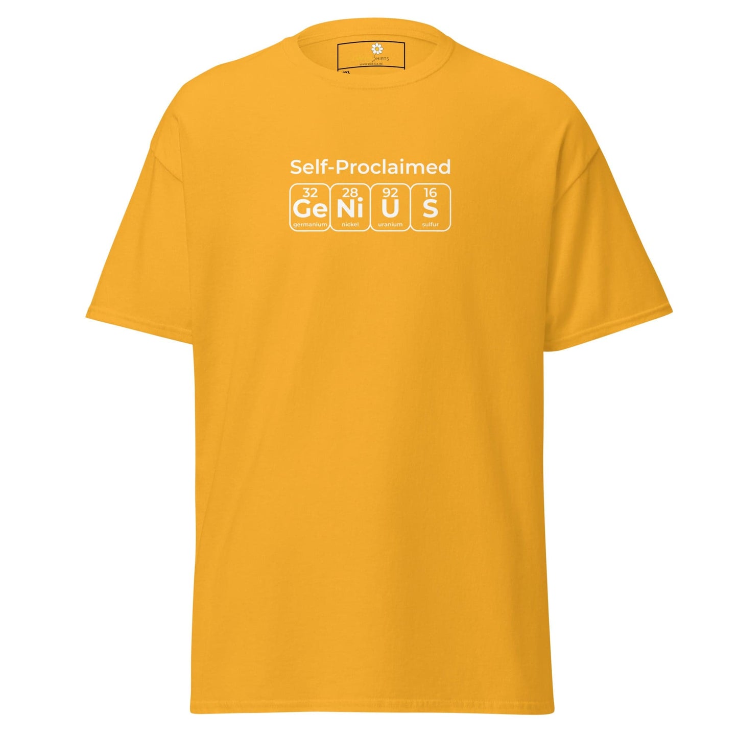 T-shirt Design Tee • Men / Women • [2xl-5xl] - Gold / 2xl