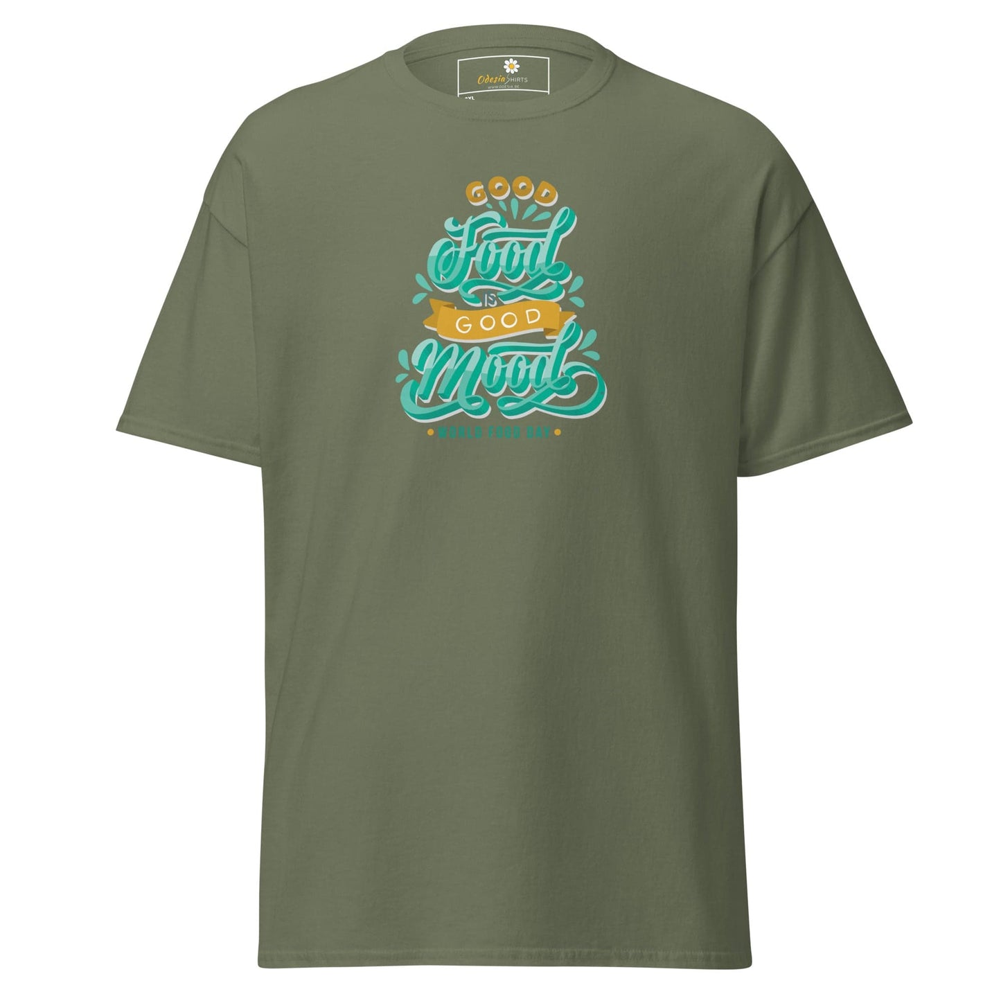 T-shirt Design Tee • Men / Women • [2xl-5xl] - Military Green / 2xl